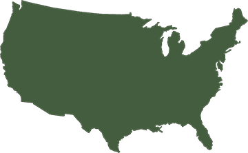 map of the continental United States